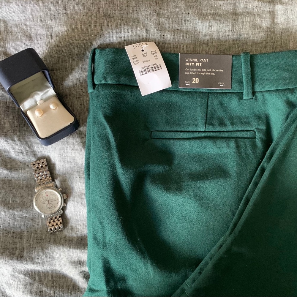 NWT J.Crew Winnie Slim Fit Pants